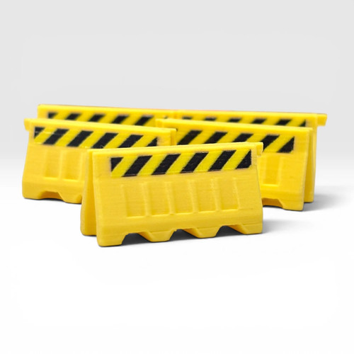 Jersey barrier yellow - yellow,