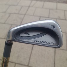 Wilson Deep Red Left Hand # 6 Iron - Fat Shaft Regular Graphite 