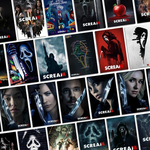 Scream poster art cinema - scream,