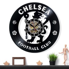 Chelsea Vinyl Wall Clock Gift Surprise Ideas Friends Birthdays Decor