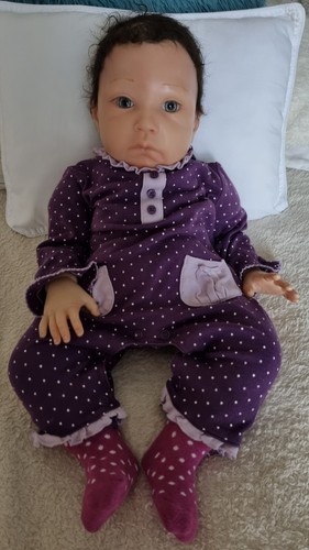 Reborn baby girl doll - reborn,