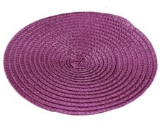 Round Straw Disc Millinery Hat