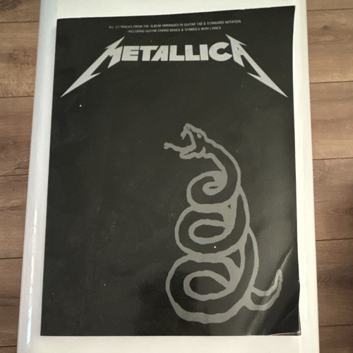 Metallica black album guitar - metallica,