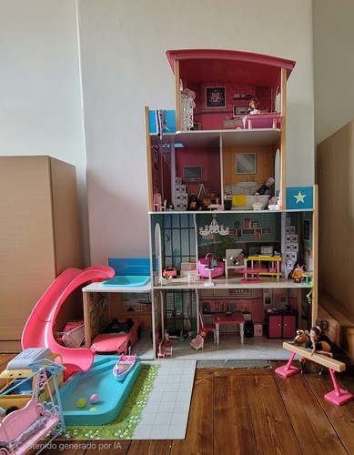 Malibu mansion dollhouse - malibu,