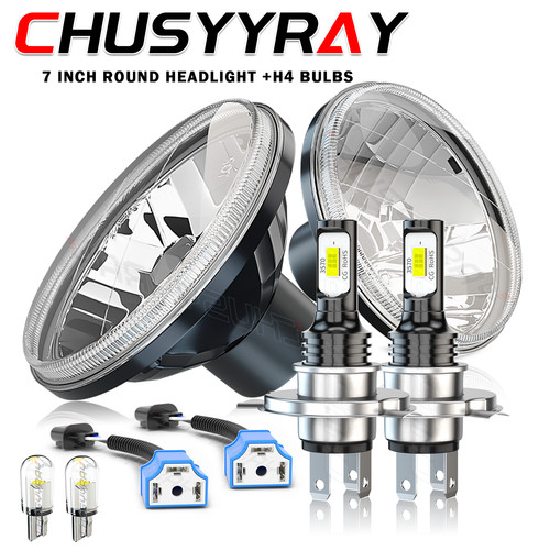 Pair inch round led - pair,