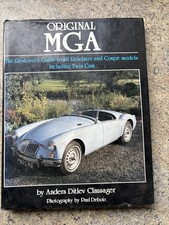 MG MGA COUPE ROADSTER 1500 1600 TWIN CAM RESTORERS ORIGINALITY GUIDE HARDBACK 