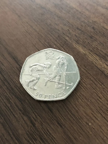 London olympic 2012 - 50p, coins