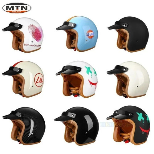 Vintage motorcycle helmet 4 - vintage,