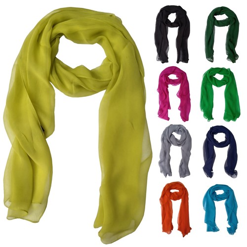 Ladies chiffon scarves - ladies, womens