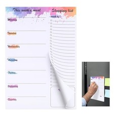 60 Pcs Magnetic Shopping List