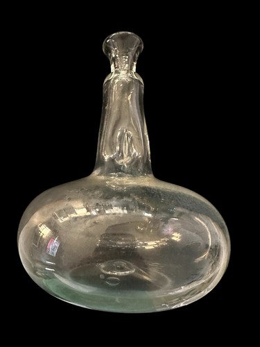Hand blown art - hand, glass