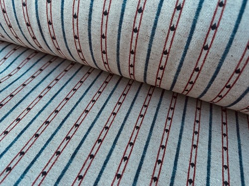 French ticking stripe - ticking, linen