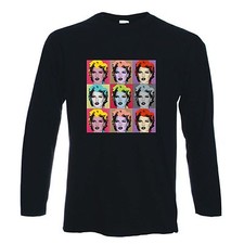 BANKSY KATE MOSS T-SHIRT - Andy Warhol Graffiti Pop Art - Choice Of 5 Colours