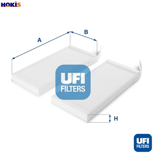 Filter cabin air 164 - air, 53.164.00
