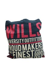 Jack Wills Women's Bag Blue Graphic 100% Cotton Tote