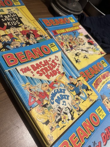 Vintage comic books beano - comic,