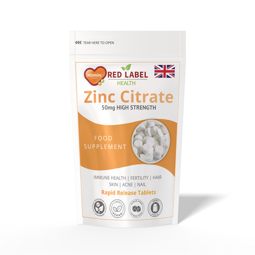 Zinc citrate 50mg - citrate,
