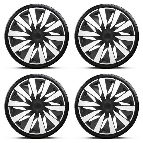 Wheel trims black silver - black,