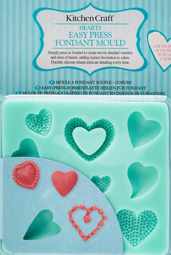 Silicone hearts mould - silicone,