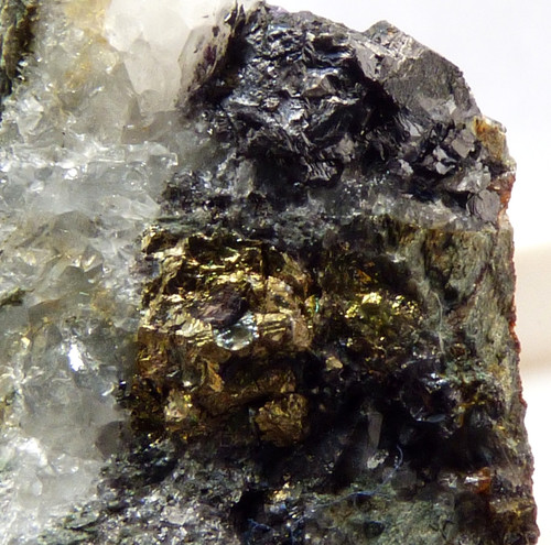 Sphalerite chalcopyrite wheal - sphalerite,