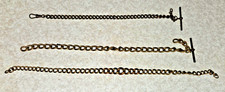 SET OF 3 VINTAGE BRASS ALBERT