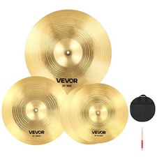 VEVOR Cymbal Pack 3 Pieces