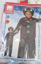 Smiffys Little Gingerbread Man Costume
