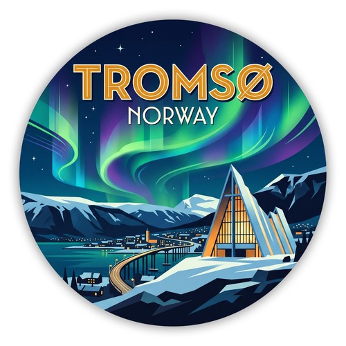 Tromso tromsø norway vintage - tromsø,