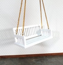 Dollhouse Porch Swing Bench