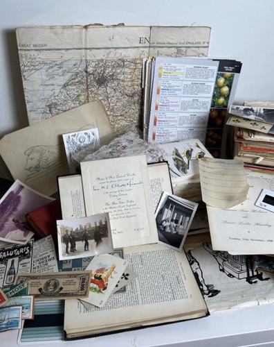 Job lot vintage ephemera - ephemera, for