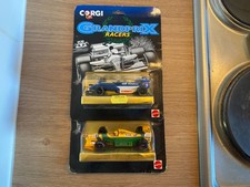 Diecast Corgi Grand Prix Racers 2x F1 Cars BOXED Williams Renault/Benetton RARE