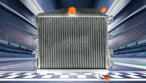 Aluminum radiator 1984 1986 - aluminum,