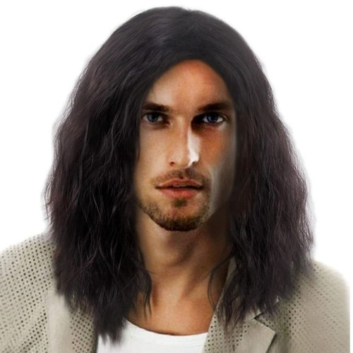 Long curly hair synthetic - hair,