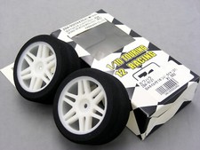 Vintage KAWAHARA ZAC PROJECT Mugen HPI Serpent Nitro 30mm 37 Foam Tires & Wheels