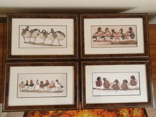 Duck Prints By Art LaMay X4