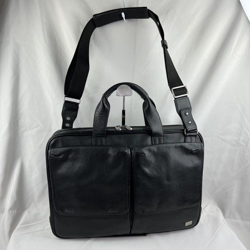 Dunhill leather business bag - dunhill,
