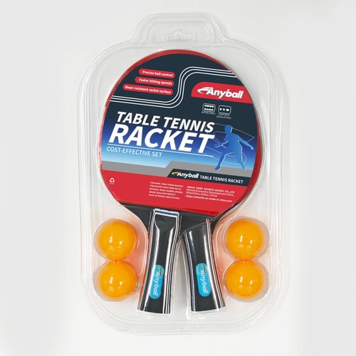 Player table tennis - set, ping