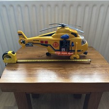 Simba Dickie Air Rescue Helicopter With Working Stretcher On A Winch Etc