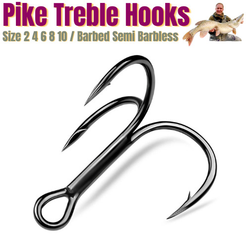 Treble hooks extra strong - ,
