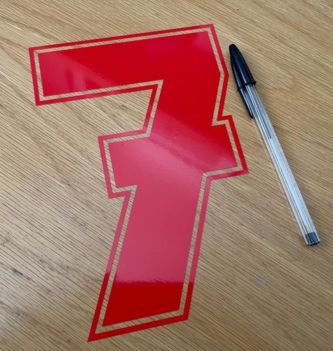 Barry sheene number decal - barry,