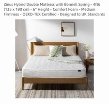 Zinus Hybrid Double Mattress