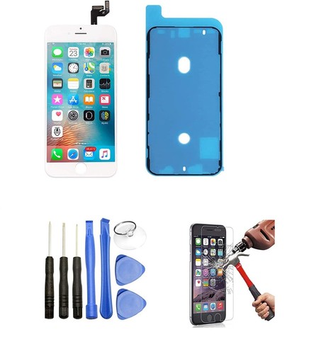 Lcd for iphone white 7 - for,