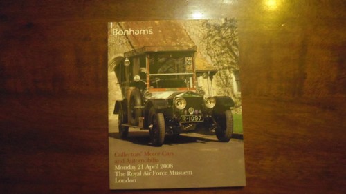 Bonhams auction catalogue cars - auction,