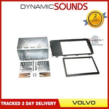 CT23VL01 Double DIN Fascia Panel Surround Trim Black For Volvo S60, V70, XC70