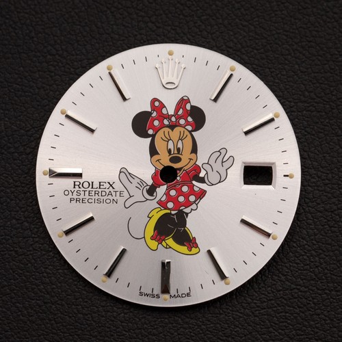 Rolex dial custom minnie mouse - rolex,