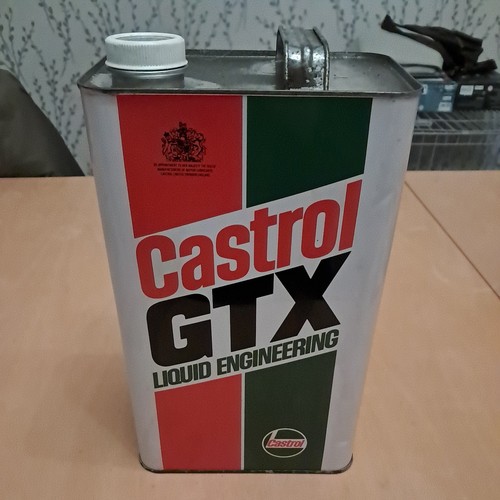 Castrol gtx oil can vintage - gtx,