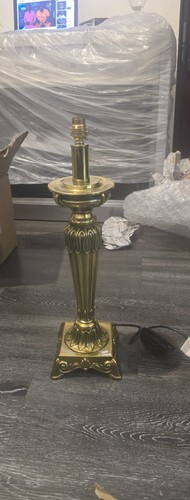 Vintage antique brass table - vintage,
