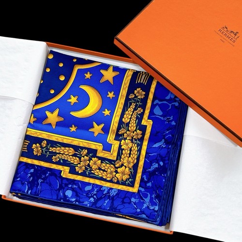 Vtg hermes carre silk scarf - carre,