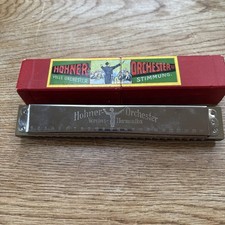 Vintage Hohner Harmonica Orchester volle Orcherster stimmung Musical instrument