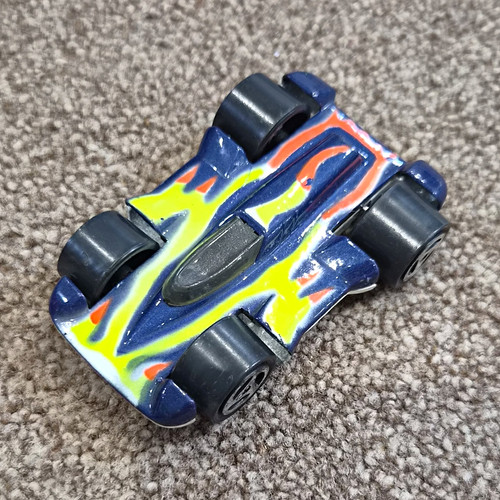 Metal flip toy - metal, car